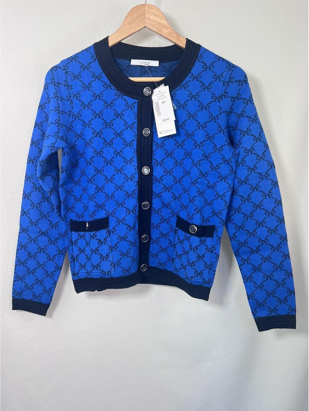 NWT Cleo Petites Women's Button-Up Cardigan XS